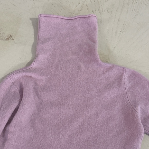 90’s Gemelli Cashmere Cozy Cowlneck Sweater Grandmacore Barbiecore Old Money - Picture 12 of 16